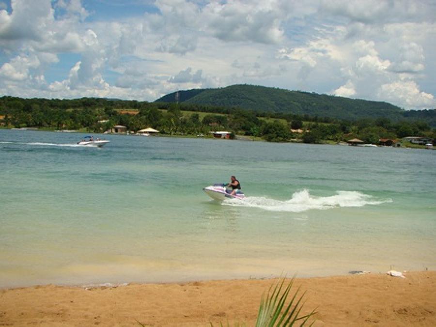 Praia de Rifaina é um dos destinos preferidos dos francanos (Foto: Prefeitura de Rifaina)